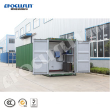 More convenient 40 feet containerized ice storage room is easy to transport and move
